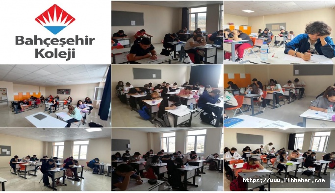Bahçeşehir Koleji Nevşehir Kampüsünde 'Neler Hatırlıyorum?' sınavı