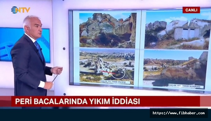 Bakan Ersoy: 'Kapadokya'da 400'den fazla kaçak yapı yıktık'