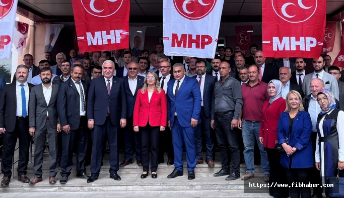 Derinkuyu'da "MHP İlçe İlçe Anlatma ve Aydınlatma" toplantısı yapıldı