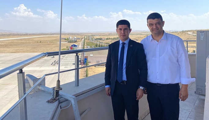 Gülşehir Kaymakamı Zortul, Kapadokya Havalimanını İnceledi