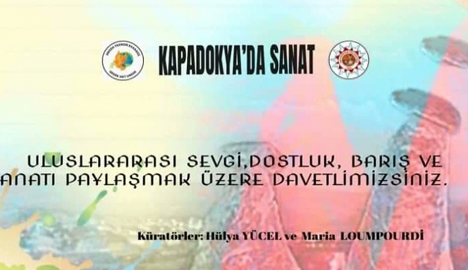 Hacıbektaş'ta Kapadokya'da Sanat etkinliği