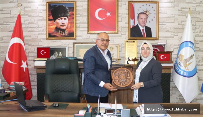 İl Koordinatörü Yerinde'den, Derinkuyu Belediye Başkanı Aksoy'a Ziyaret