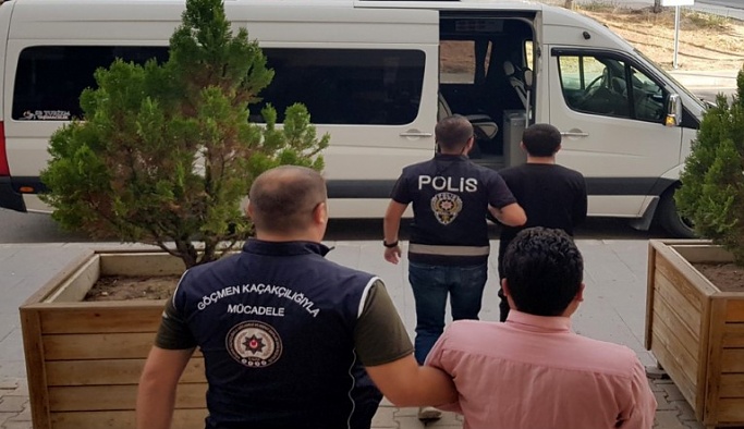 Nevşehir'de 4 yabancı uyruklu şahıs sınır dışı edildi