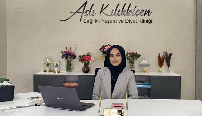 Nevşehir'de Diyetisyen Aslı Kılıkbiçen'in kliniği açıldı