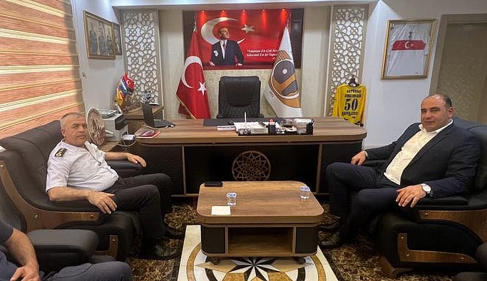 Nevşehir İl Jandarma Alay Komutanı’ndan Başkan Çekiç’e Ziyaret