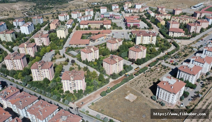 Nevşehir'de 2000 Evler Toki Sıcak Asfalt Konforu İle Buluşuyor