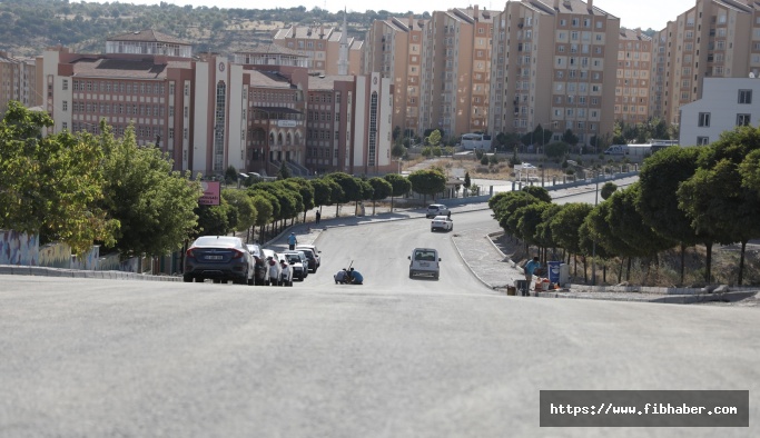 Nevşehir'de Asfalt Serimi Tamamlanan Yol Yeniden Trafiğe Açıldı