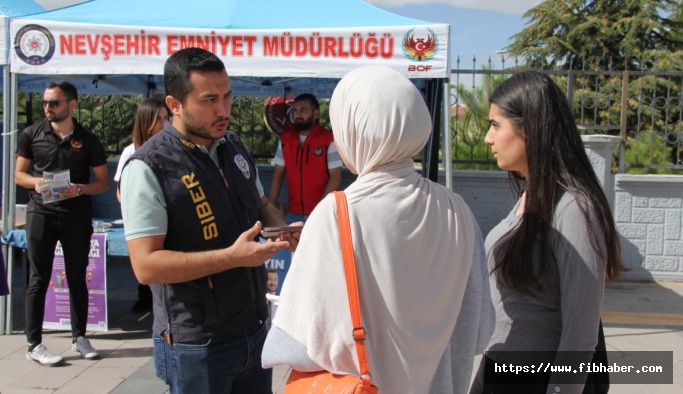 Nevşehir'de Üniversite Öğrencilerine Bilgilendirme Faaliyeti