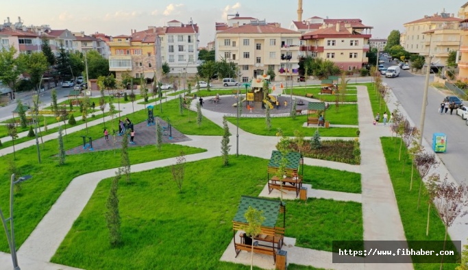 Nevşehir'de Yapımı Tamamlanan Yeni Bir Park Daha Hizmete Açıldı