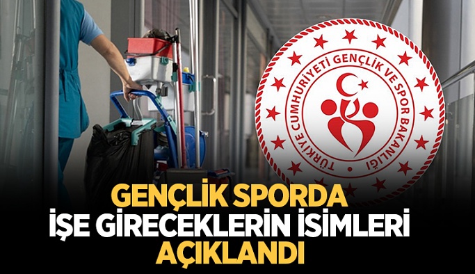 Nevşehir Gençlik Spor Müdürlüğü işçi alım kura sonuçları isim listesi