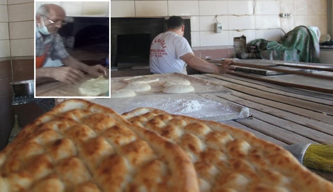Nevşehir'in en eski fırın ustası 58 yıldır ekmeğini hamurdan çıkartıyor
