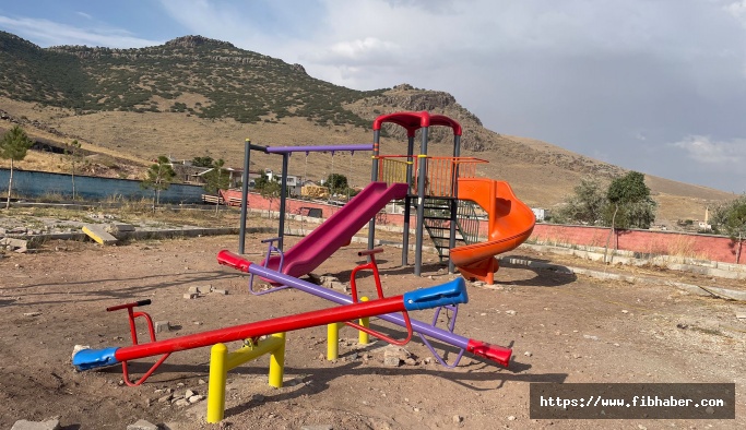 Nevşehir ve İlçelerine bağlı 153 köyde çocuk oyun parkı yapılıyor