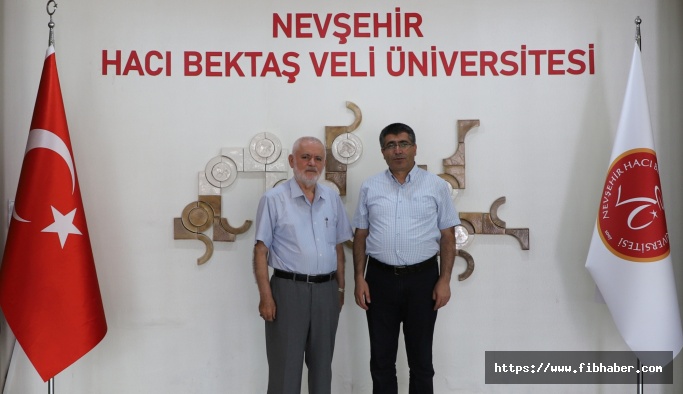 Nevşehir Eski Milletvekili Elkatmış’tan Rektör Aktekin’e Ziyaret