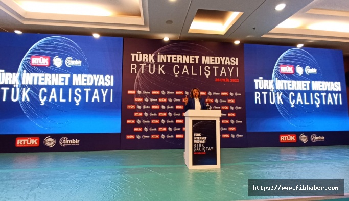 Türk İnternet Medyası Çalıştayı'nda Nevşehir'i Fibhaber Temsil Ediyor