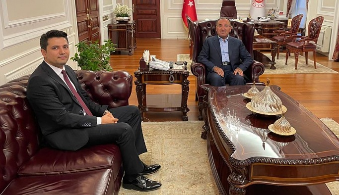 Adalet Komisyonu Başkanı Durgun'dan Bakan Bozdağ'a Ziyaret