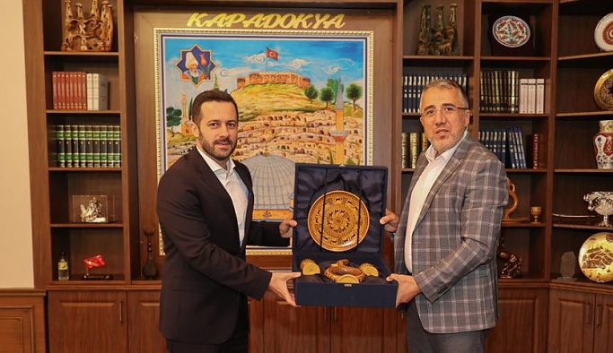 TÜİK Başkanı Çetinkaya’dan Belediye Başkanı Savran’a Ziyaret