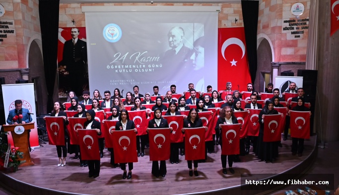 24 Kasım Öğretmenler Günü Nevşehir'de Kutlandı