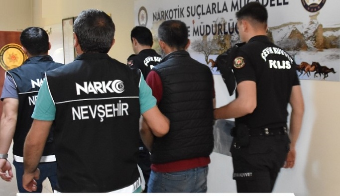 Nevşehir'de uyuşturucudan 24 şahsa işlem yapıldı