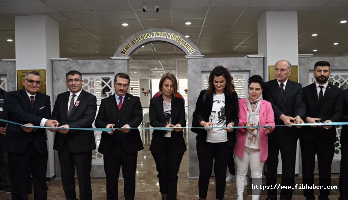 Nevşehir'de Şehit Öğretmen Ayşenur Alkan Kütüphanesi Açıldı