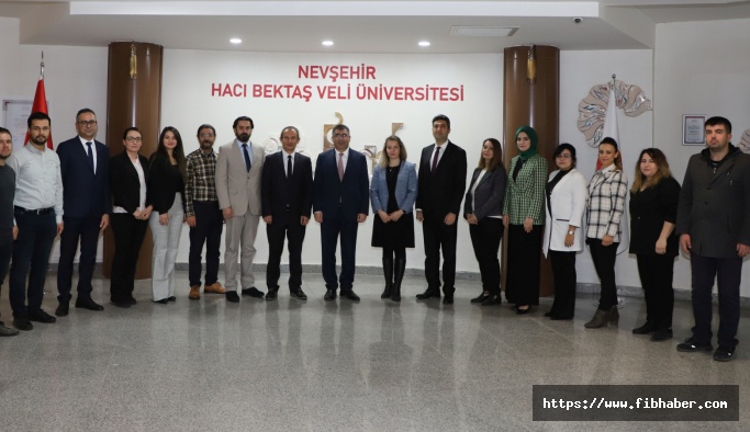 NEVÜ Diş Hekimliği Fakültesi Öğretim Üyelerinden Rektör Aktekin’e Ziyaret