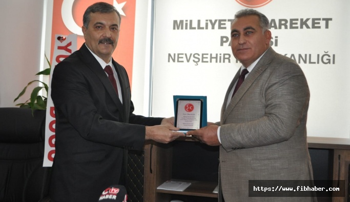 MHP Nevşehir İl Başkanlığında Devir Teslim Gerçekleşti
