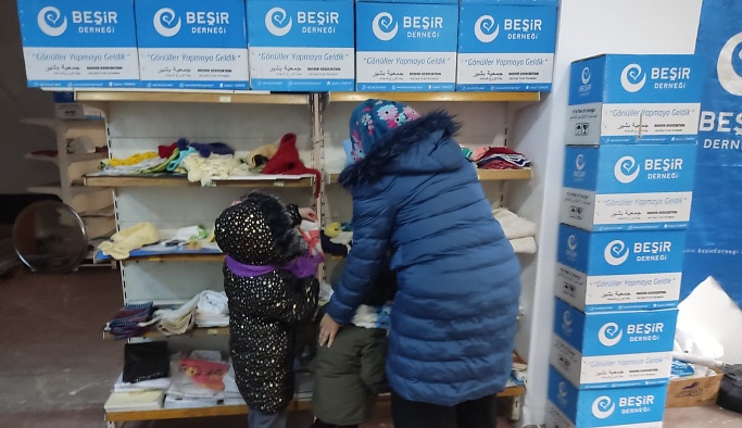 Nevşehir Beşir Derneği Kış Yardımlarıyla Yüzleri Güldürüyor