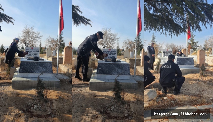 Nevşehirli Şehit Polis Mustafa Sellier Sene-i Devriyesinde Unutulmadı
