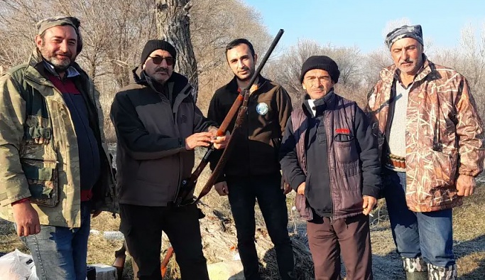 Nevşehir'de kaçak avcılığa yönelik drone ile denetim yapıldı