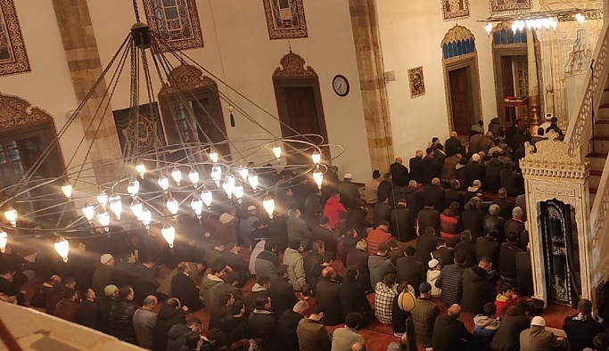 Nevşehir'de Regaip Kandili dualarla idrak edildi