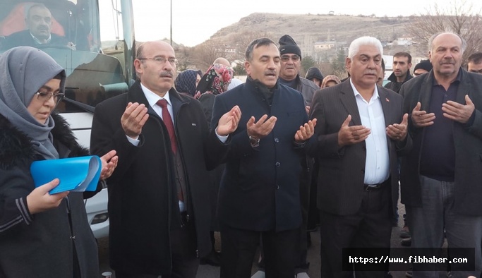 Nevşehir'de 30 Umreci için uğurlama töreni düzenlendi