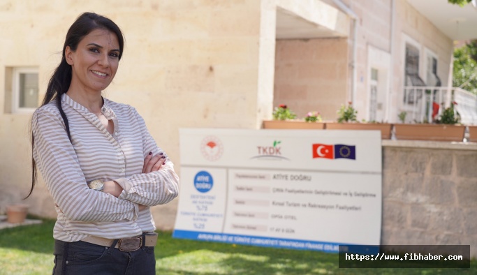 Nevşehir'de kadınlar TKDK destekleriyle işinin patronu oluyor