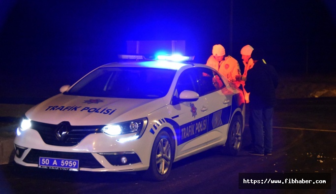 Nevşehir'de yılbaşında 25 sürücüye ceza kesildi