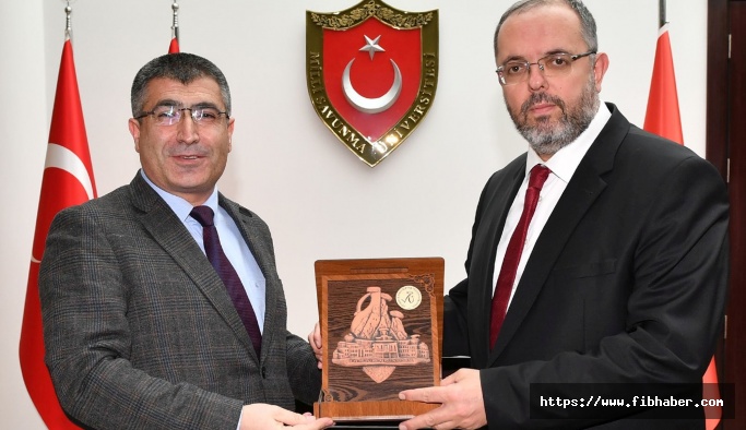 NEVÜ Rektörü Aktekin’den MSÜ Rektörü Afyoncu’ya Ziyaret
