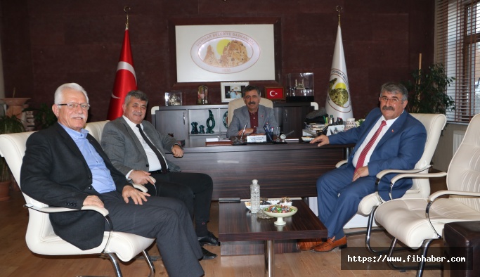 TBBB Yönetiminden Uçhisar Belediye Başkanı Osman Süslü'ye ziyaret