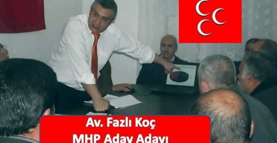 MHP Aday Adayı Koç, ‘’ AKP İktidarının Şimdi ki Modası Paralel’’