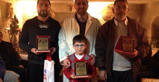 Nevşehir Hacı Şeyh Camiinde Salavat Okuma Yarışması Düzenlendi