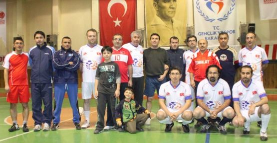 Nevşehir’de 7’den 77’ye Spor Projesi Dostluk Maçı