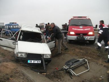  Nevşehir'de Trafik Kazası: 2 Ölü, 9 Yaralı 